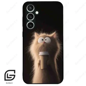 قاب گوشی سامسونگ اس 23 اف ای (Galaxy S23 FE ) طرح گربه کد 2567