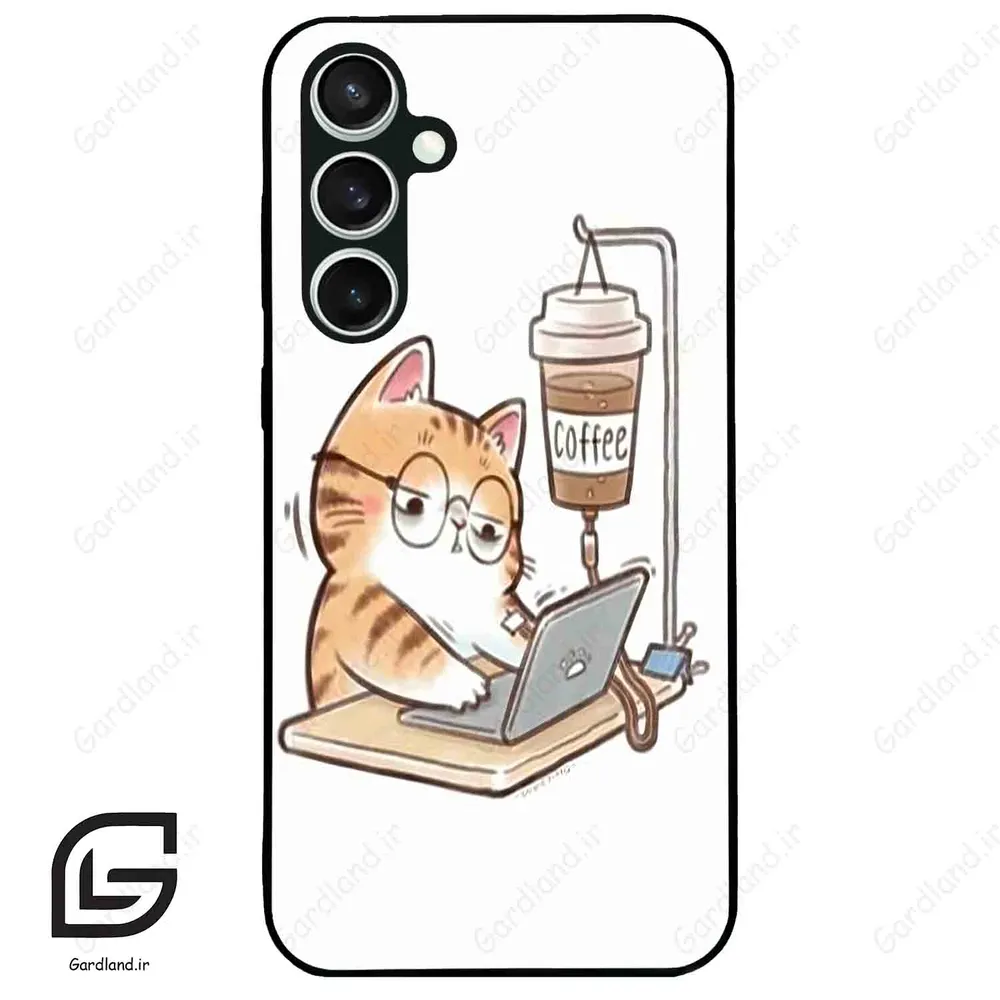قاب گوشی سامسونگ اس 23 اف ای (Galaxy S23 FE ) طرح گربه کد 2617