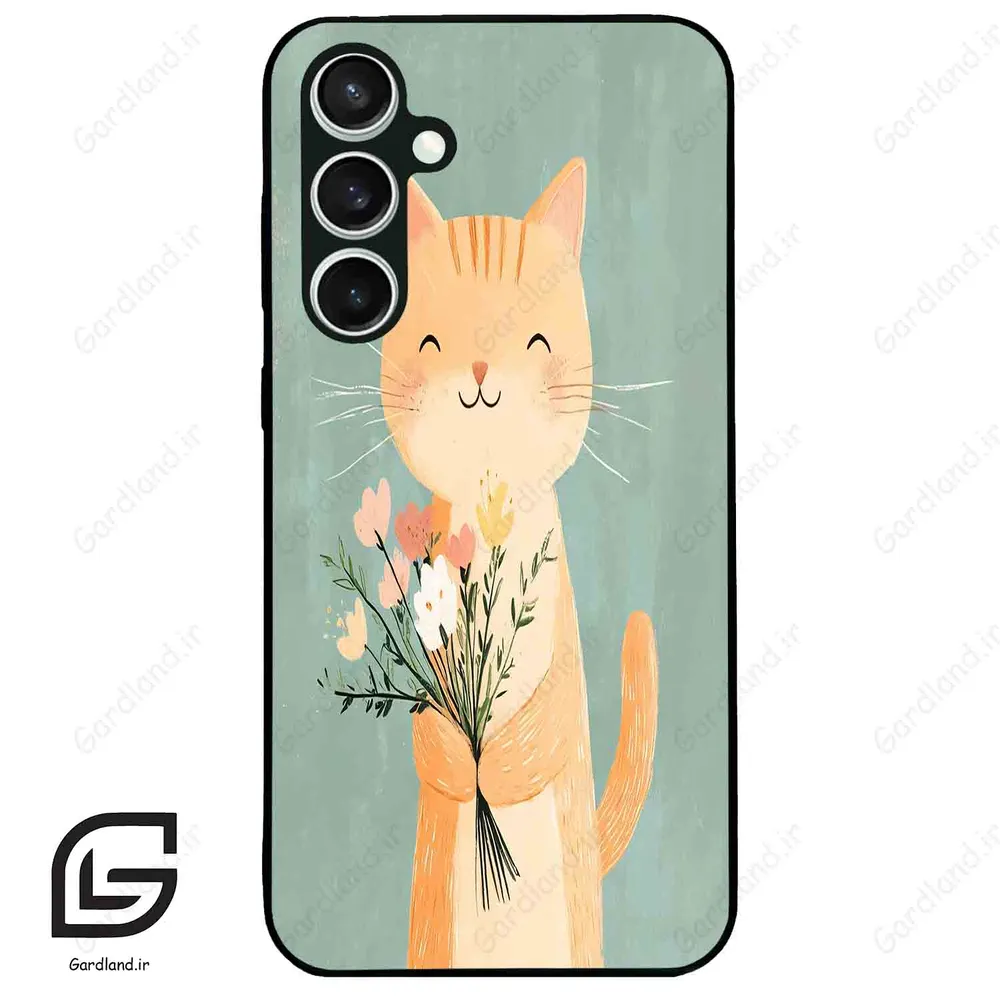 قاب گوشی سامسونگ اس 23 اف ای (Galaxy S23 FE ) طرح گربه کد 2619