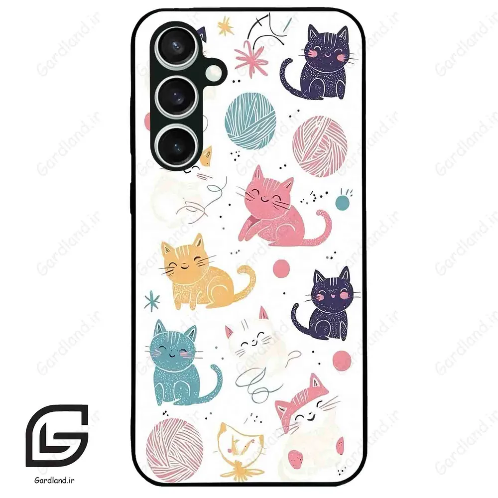 قاب گوشی سامسونگ اس 23 اف ای (Galaxy S23 FE ) طرح گربه کد 2620