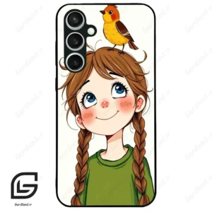 قاب گوشی سامسونگ اس 23 اف ای (Galaxy S23 FE ) طرح دختر کد 2640