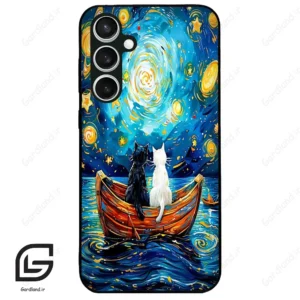 قاب گوشی سامسونگ اس 23 اف ای (Galaxy S23 FE ) طرح گربه کد 2727