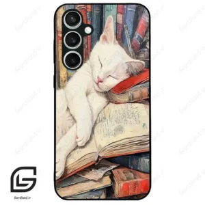 قاب گوشی سامسونگ اس 23 اف ای (Galaxy S23 FE ) طرح گربه کد 2758