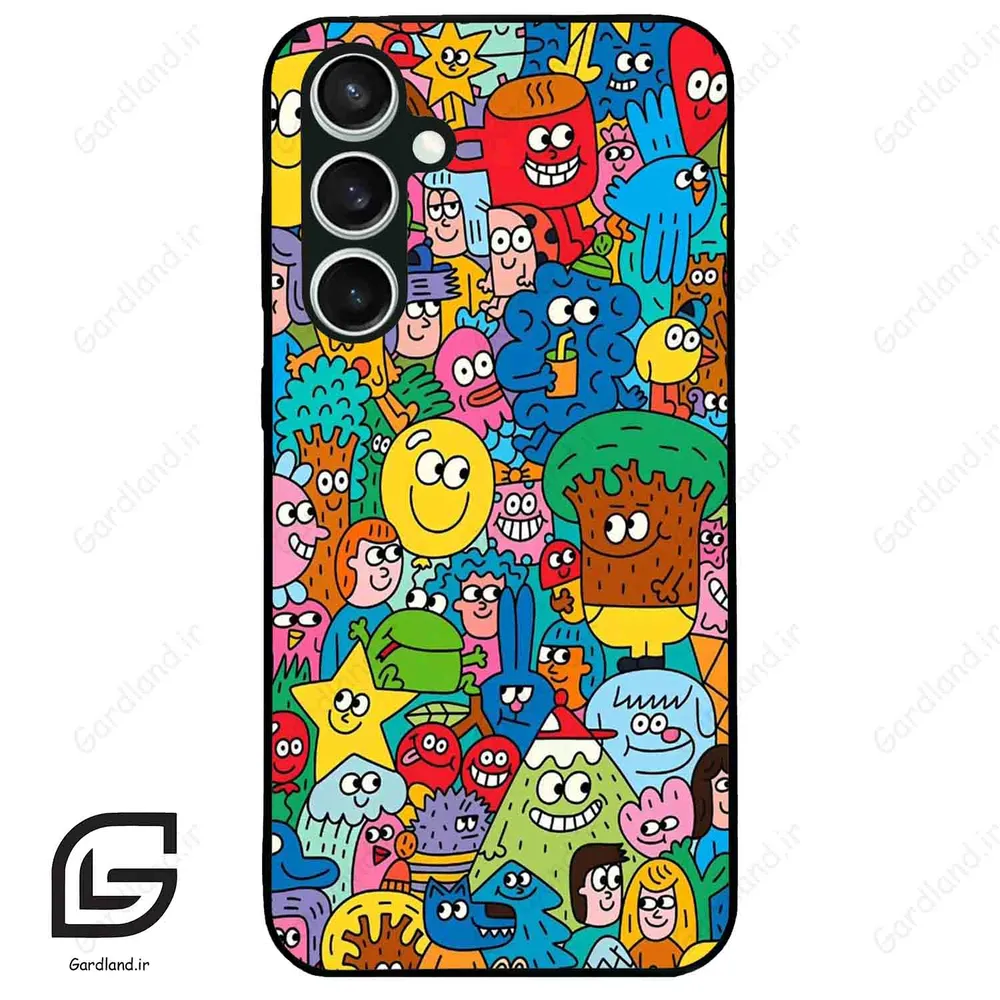 قاب گوشی سامسونگ اس 23 اف ای (Galaxy S23 FE ) طرح شخصیت کد 2856