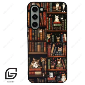 قاب گوشی سامسونگ اس 23 پلاس (Galaxy S23 Plus ) طرح کتابخانه کد 2532