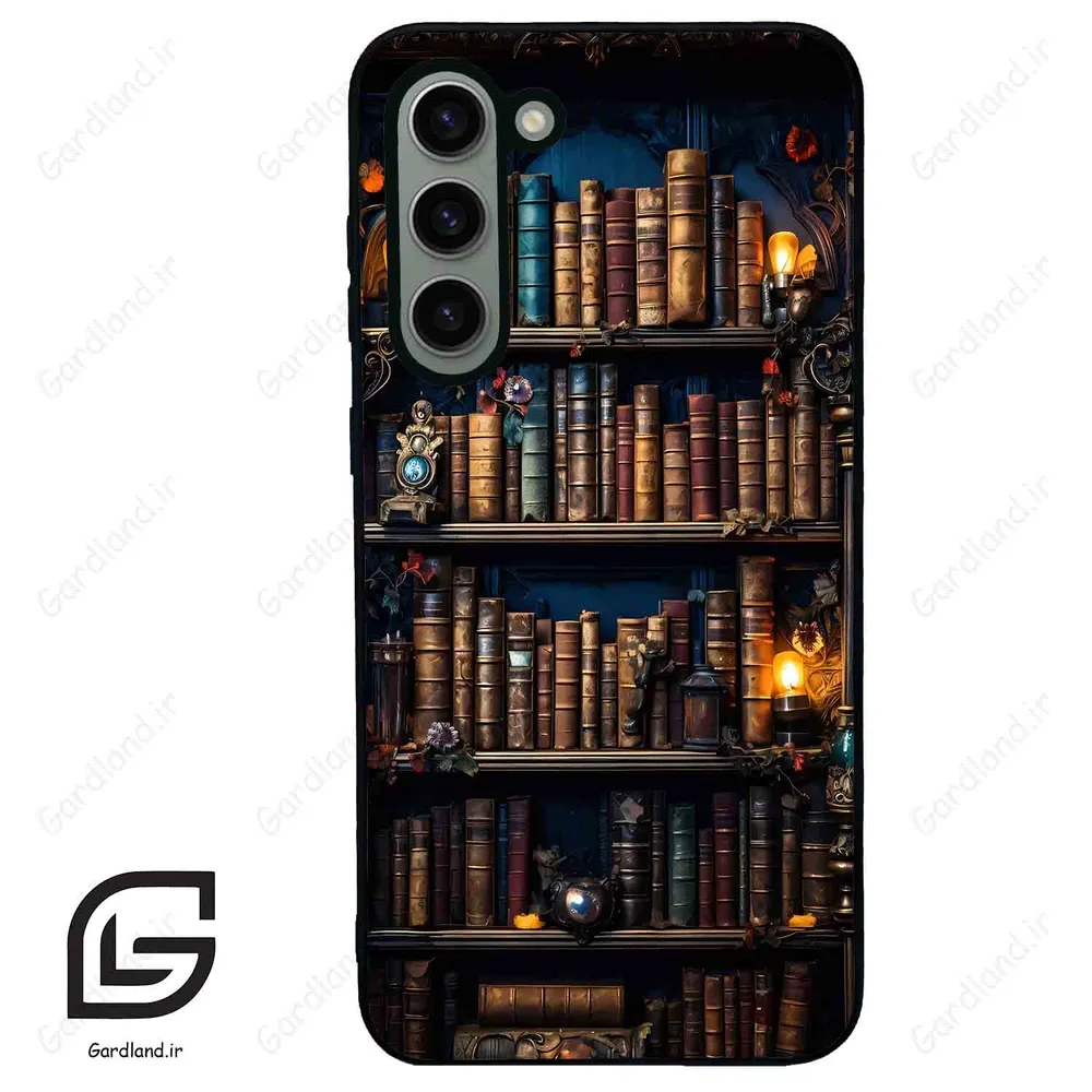 قاب گوشی سامسونگ اس 23 پلاس (Galaxy S23 Plus ) طرح کتابخانه کد 2541