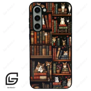 قاب گوشی سامسونگ اس 23 پلاس (Galaxy S23 Plus ) طرح کتابخانه کد 2675