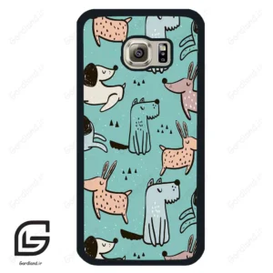 قاب گوشی سامسونگ اس 6 (Galaxy S6) طرح حیوانات کد 2000