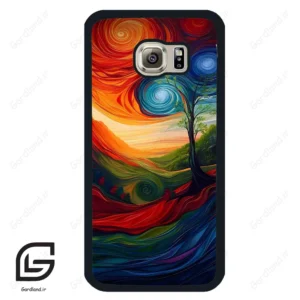 قاب گوشی سامسونگ اس 6 (Galaxy S6 ) طرح طبیعت کد 2002
