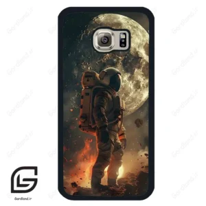 قاب گوشی سامسونگ اس 6 (Galaxy S6 ) طرح فضانورد کد 2004