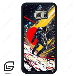 قاب گوشی سامسونگ اس 6 (Galaxy S6 ) طرح فضانورد کد 2005