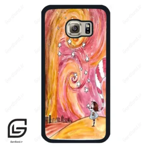 قاب گوشی سامسونگ اس 6 (Galaxy S6 ) طرح دخترانه کد 2006