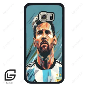 قاب گوشی سامسونگ اس 6 (Galaxy S6 ) طرح مسی کد 2013