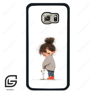 قاب گوشی سامسونگ اس 6 (Galaxy S6 ) طرح دخترانه کد 2021