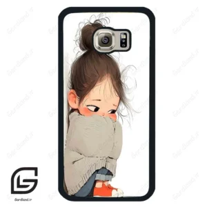 قاب گوشی سامسونگ اس 6 (Galaxy S6 ) طرح دخترانه کد 2024