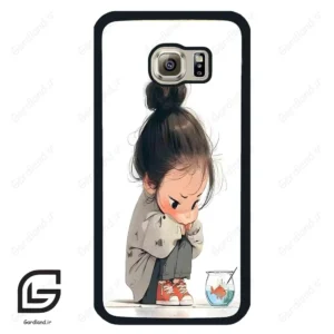 قاب گوشی سامسونگ اس 6 (Galaxy S6 ) طرح دخترانه کد 2028