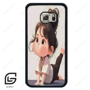 قاب گوشی سامسونگ اس 6 (Galaxy S6 ) طرح دخترانه کد 2029