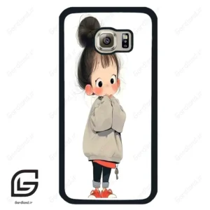 قاب گوشی سامسونگ اس 6 (Galaxy S6 ) طرح دخترانه کد 2030
