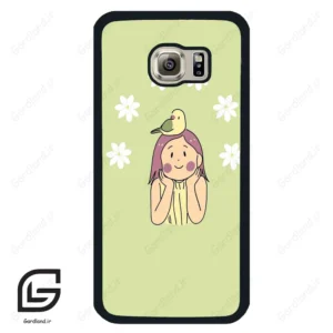 قاب گوشی سامسونگ اس 6 (Galaxy S6 ) طرح دخترانه کد 2052