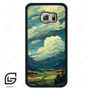 قاب گوشی سامسونگ اس 6 (Galaxy S6 ) طرح طبیعت کد 2074