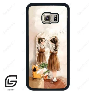 قاب گوشی سامسونگ اس 6 (Galaxy S6 ) طرح دخترانه کد 2078