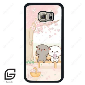 قاب گوشی سامسونگ اس 6 (Galaxy S6 ) طرح گربه کد 2085