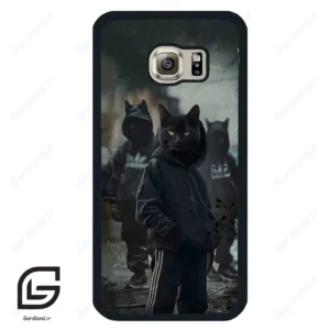 قاب گوشی سامسونگ اس 6 (Galaxy S6 ) طرح گربه کد 2091