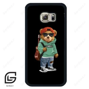 قاب گوشی سامسونگ اس 6 (Galaxy S6 ) طرح خرس کد 2092