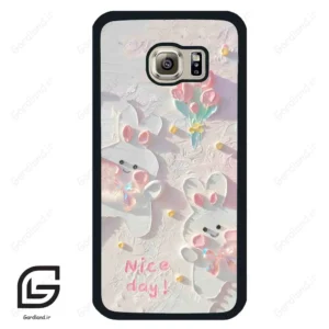 قاب گوشی سامسونگ اس 6 (Galaxy S6 ) طرح خرگوشی کد 2097