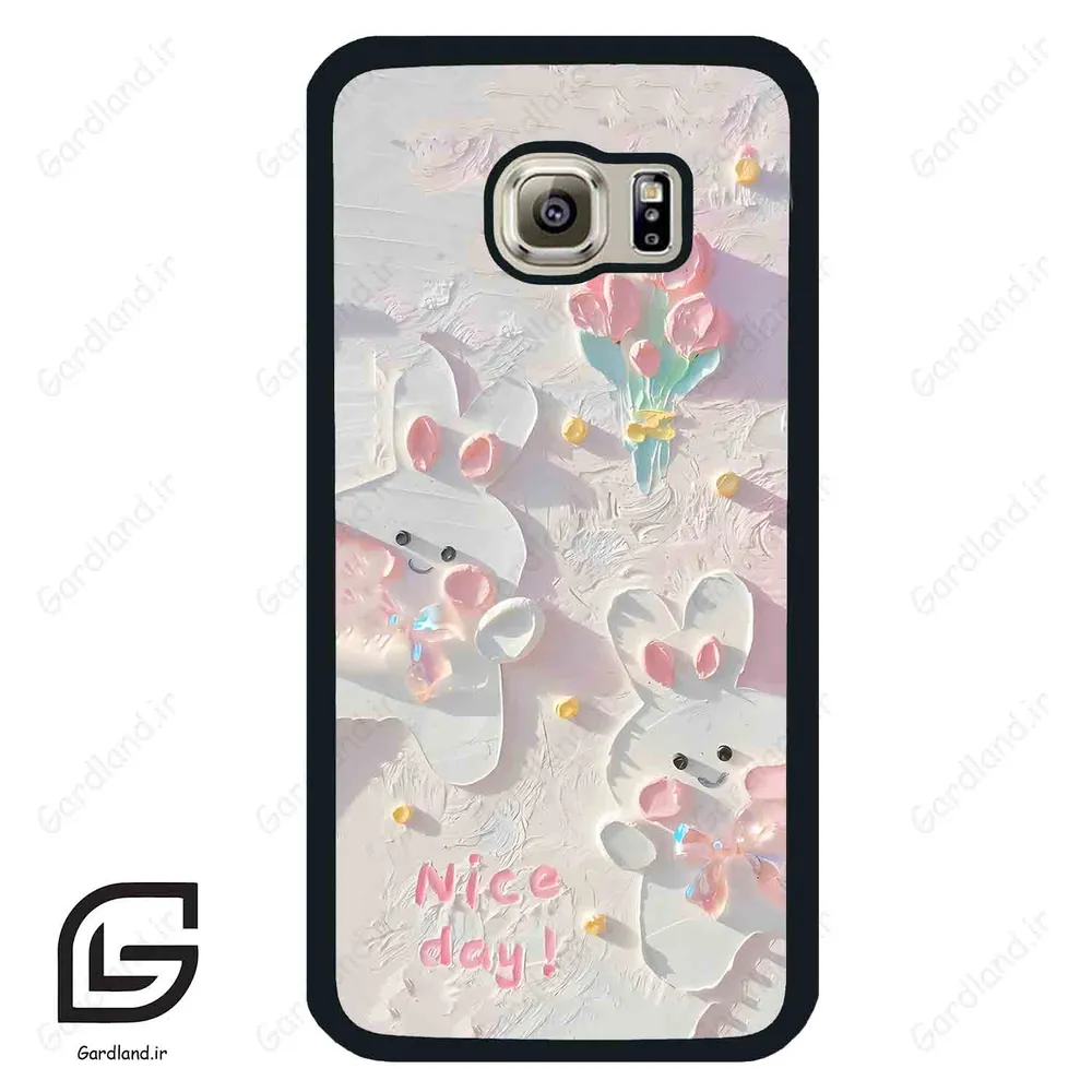 قاب گوشی سامسونگ اس 6 (Galaxy S6 ) طرح خرگوشی کد 2097