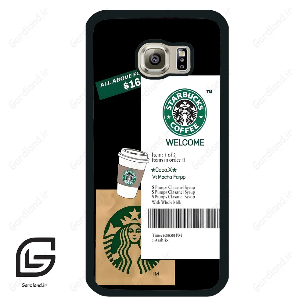 قاب گوشی سامسونگ اس 6 (Galaxy S6 ) طرح استار کد 2123