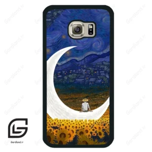 قاب گوشی سامسونگ اس 6 (Galaxy S6 ) طرح ماه کد 2125