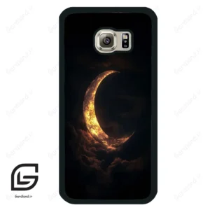 قاب گوشی سامسونگ اس 6 (Galaxy S6 ) طرح ماه کد 2127