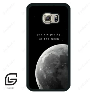 قاب گوشی سامسونگ اس 6 (Galaxy S6 ) طرح ماه کد 2140