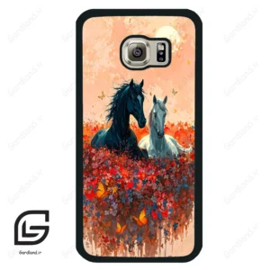 قاب گوشی سامسونگ اس 6 (Galaxy S6 ) طرح اسب کد 2166