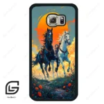 قاب گوشی سامسونگ اس 6 (Galaxy S6 ) طرح اسب کد 2170