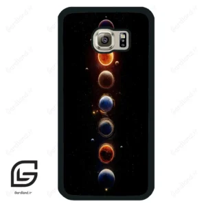 قاب گوشی سامسونگ اس 6 (Galaxy S6 ) طرح ماه کد 2186