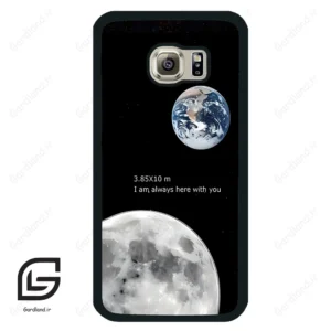 قاب گوشی سامسونگ اس 6 (Galaxy S6 ) طرح ماه کد 2190