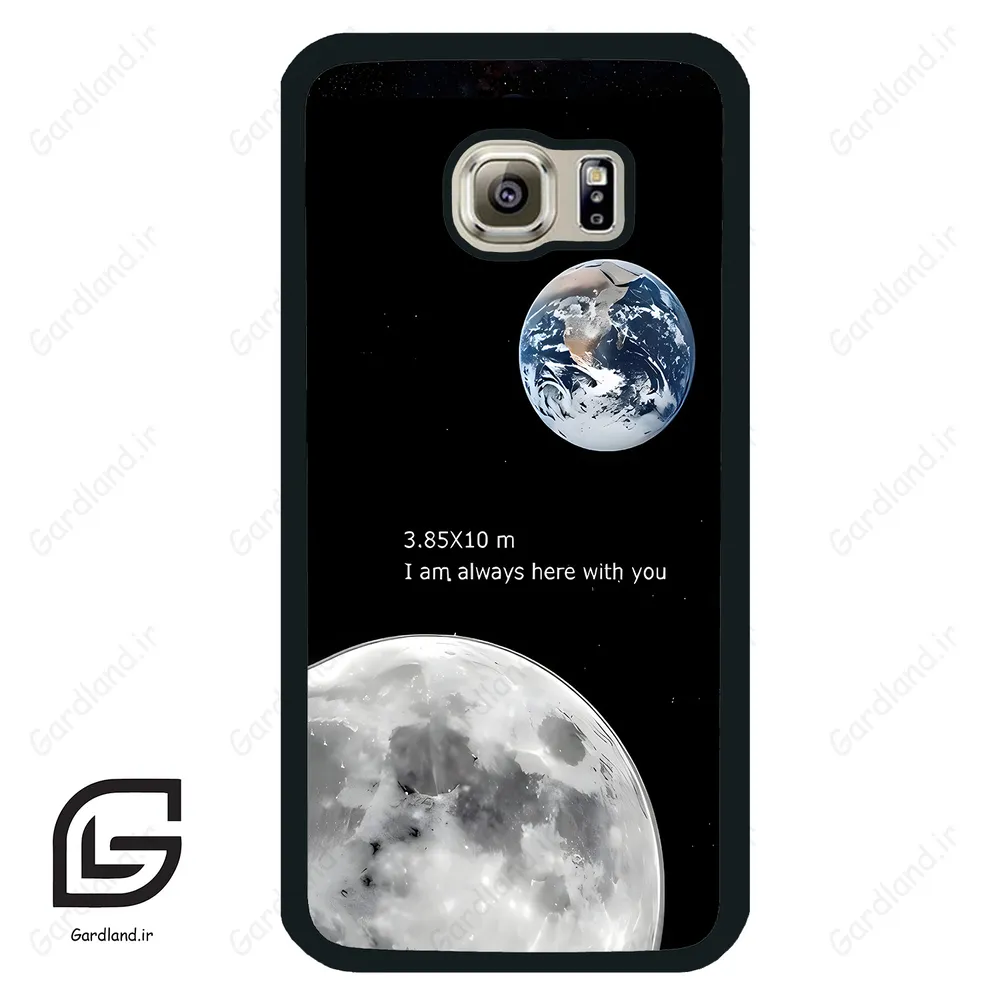 قاب گوشی سامسونگ اس 6 (Galaxy S6 ) طرح ماه کد 2190