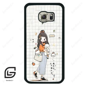 قاب گوشی سامسونگ اس 6 (Galaxy S6 ) طرح فانتزی کد 2194