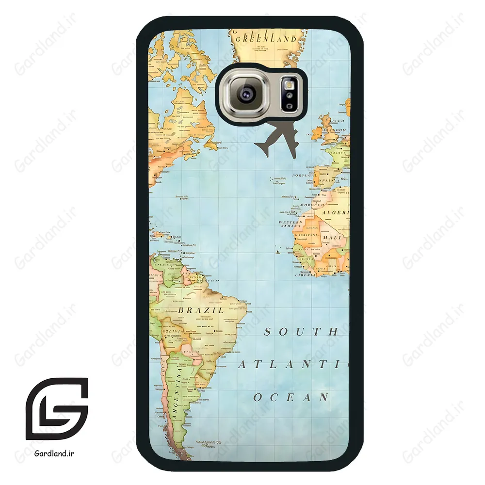قاب گوشی سامسونگ اس 6 (Galaxy S6 ) طرح نقشه کد 2243
