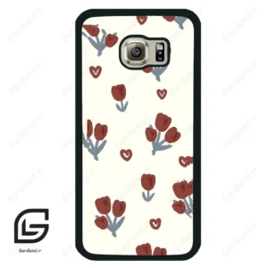 قاب گوشی سامسونگ اس 6 (Galaxy S6 ) طرح گل کد 2252