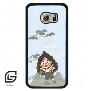 قاب گوشی سامسونگ اس 6 (Galaxy S6 ) طرح دخترانه کد 2263