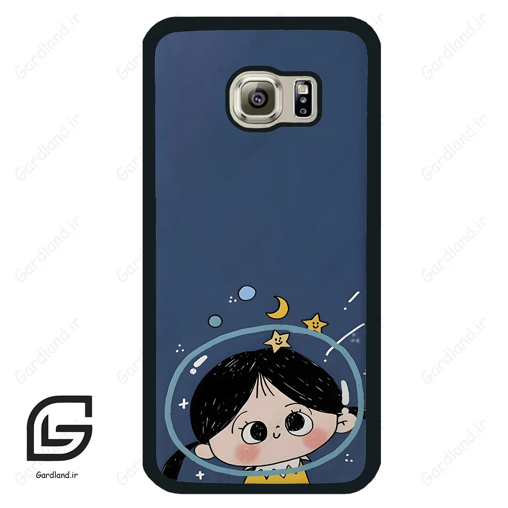 قاب گوشی سامسونگ اس 6 (Galaxy S6 ) طرح دخترانه کد 2265