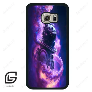 قاب گوشی سامسونگ اس 6 (Galaxy S6 ) طرح فضانورد کد 2288