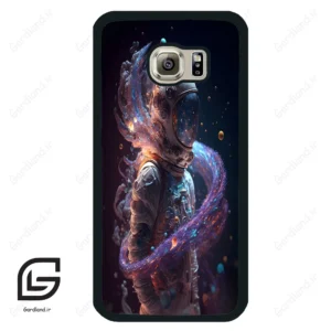 قاب گوشی سامسونگ اس 6 (Galaxy S6 ) طرح فضانورد کد 2291