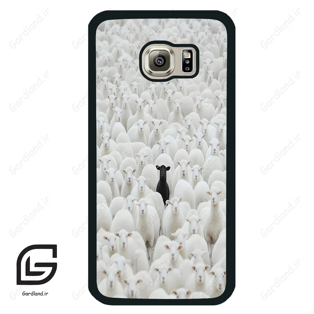قاب گوشی سامسونگ اس 6 (Galaxy S6 ) طرح گوسفند کد 2296