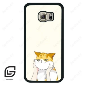 قاب گوشی سامسونگ اس 6 (Galaxy S6 ) طرح گربه کد 2298