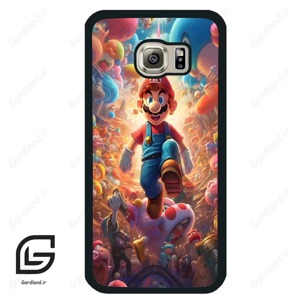 قاب گوشی سامسونگ اس 6 (Galaxy S6 ) طرح سوپر کد 2301