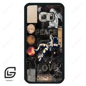 قاب گوشی سامسونگ اس 6 (Galaxy S6 ) طرح فضانورد کد 2303